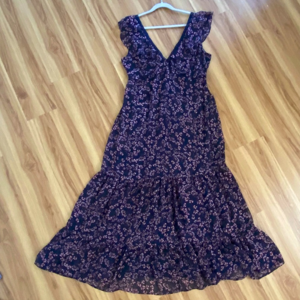 Maxi Floral Dress, Size XL
